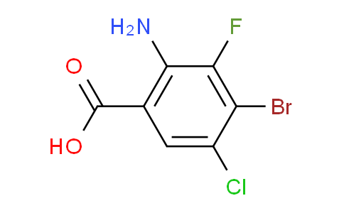 2-氨基-4-溴-5-氯-3-氟苯甲酸