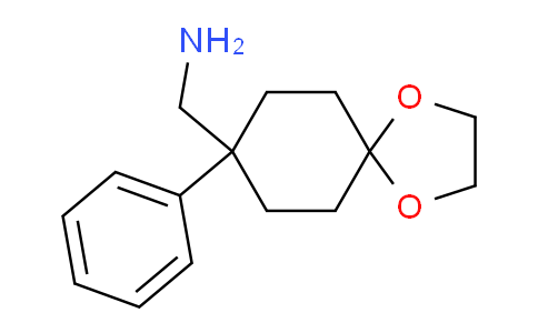 (8-Phenyl-1,4-dioxaspiro[4.5]decan-8-yl)methanamine