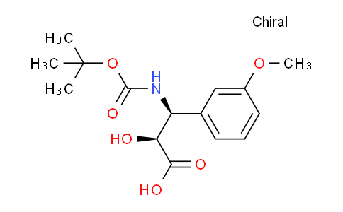 (2S,3S)-3-((tert-Butoxycarbonyl)amino)-2-hydroxy-3-(3-methoxyphenyl)propanoic acid