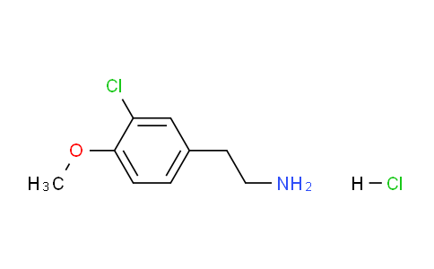 2-(3-Chloro-4-methoxyphenyl)ethanamine hydrochloride