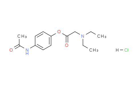 4-Acetamidophenyl 2-(diethylamino)acetate hydrochloride
