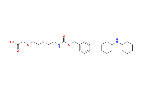 Dicyclohexylamine 3-oxo-1-phenyl-2,7,10-trioxa-4-azadodecan-12-oate