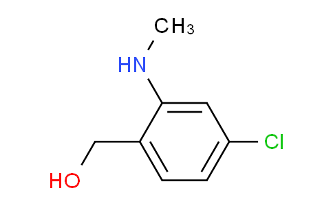 (4-Chloro-2-(methylamino)phenyl)methanol