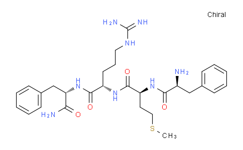 (S)-N-((S)-1-Amino-1-oxo-3-phenylpropan-2-yl)-2-((S)-2-((S)-2-amino-3-phenylpropanamido)-4-(methylthio)butanamido)-5-guanidinopentanamide