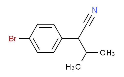 2-(4-Bromophenyl)-3-methylbutanenitrile