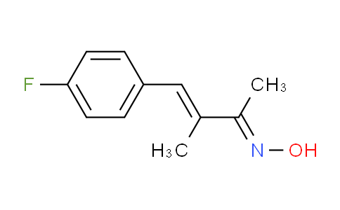 4-(4-Fluorophenyl)-3-methylbut-3-en-2-one oxime