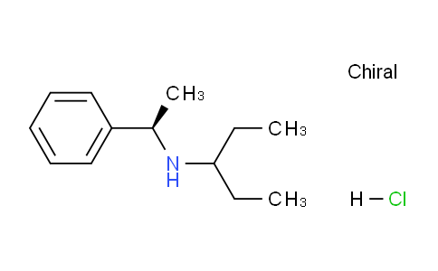 (R)-N-(1-Phenylethyl)pentan-3-amine hydrochloride