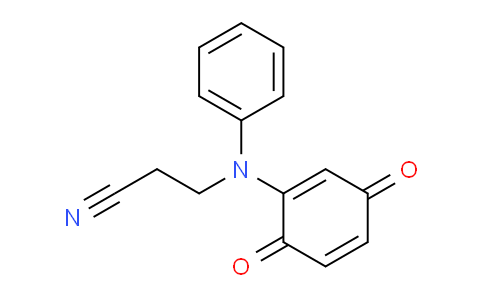 3-((3,6-Dioxocyclohexa-1,4-dien-1-yl)(phenyl)amino)propanenitrile