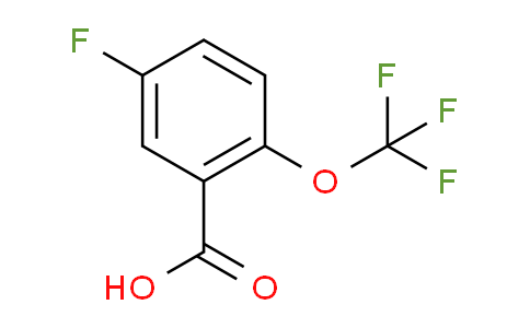 5-Fluoro-2-(trifluoromethoxy)benzoic acid