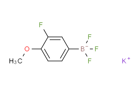Potassium trifluoro(3-fluoro-4-methoxyphenyl)borate