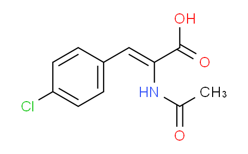 2-Acetamido-3-(4-chlorophenyl)acrylic acid