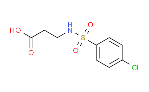 3-(4-Chlorophenylsulfonamido)propanoic acid