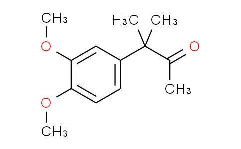 3-(3,4-Dimethoxyphenyl)-3-methylbutan-2-one