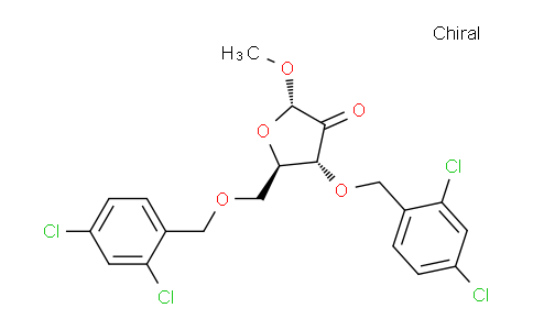 alpha-D-erythro-Pentofuranosid-2-ulose, methyl 3,5-bis-O-[(2,4-dichlorophenyl)methyl]-