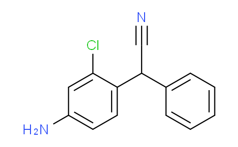 2-(4-Amino-2-chlorophenyl)-2-phenylacetonitrile