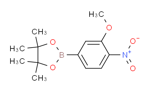 2-(3-Methoxy-4-nitrophenyl)-4,4,5,5-tetramethyl-1,3,2-dioxaborolane