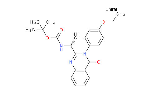 (R)-tert-Butyl (1-(3-(4-ethoxyphenyl)-4-oxo-3,4-dihydroquinazolin-2-yl)ethyl)carbamate