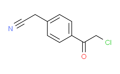 2-(4-(2-Chloroacetyl)phenyl)acetonitrile