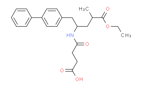 4-((Rel-1-([1,1'-biphenyl]-4-yl)-5-ethoxy-4-methyl-5-oxopentan-2-yl)amino)-4-oxobutanoic acid