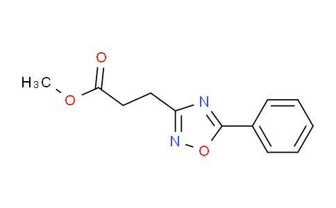 Methyl 3-(5-phenyl-1,2,4-oxadiazol-3-yl)propanoate