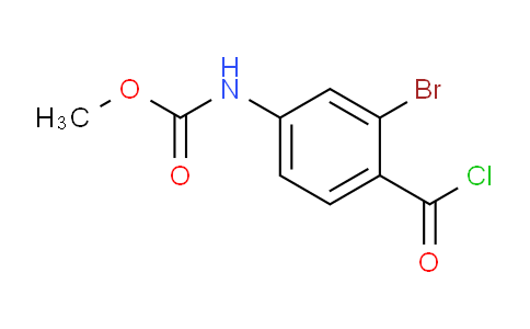 Methyl (3-bromo-4-(chlorocarbonyl)phenyl)carbamate
