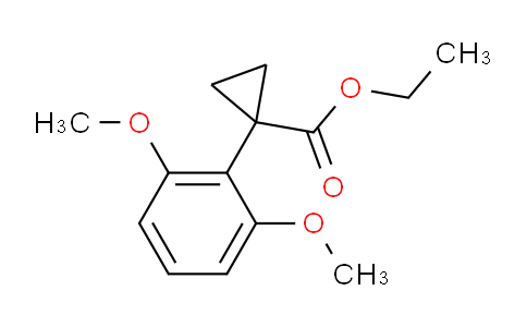 Ethyl 1-(2,6-dimethoxyphenyl)cyclopropanecarboxylate