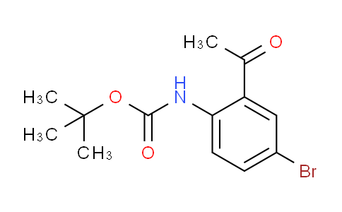 tert-Butyl (2-acetyl-4-bromophenyl)carbamate
