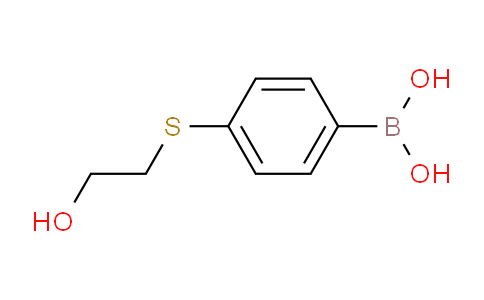(4-((2-Hydroxyethyl)thio)phenyl)boronic acid