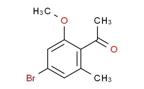 1-(4-Bromo-2-methoxy-6-methylphenyl)ethanone