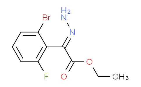 Ethyl 2-(2-bromo-6-fluorophenyl)-2-hydrazonoacetate