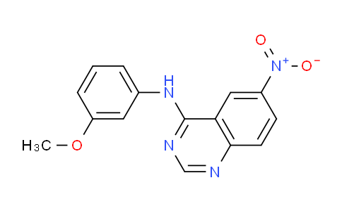 N-(3-methoxyphenyl)-6-nitroquinazolin-4-amine
