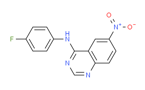 N-(4-fluorophenyl)-6-nitroquinazolin-4-amine