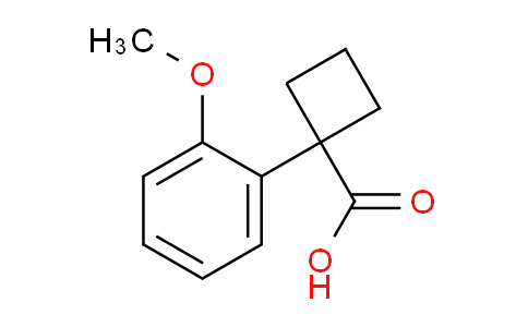 1-(2-Methoxyphenyl)cyclobutane-1-carboxylic acid