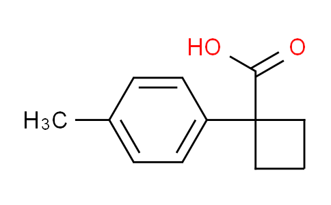 1-(4-Methylphenyl)cyclobutane-1-carboxylic acid