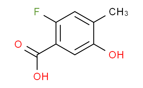 2-氟-5-羟基-4-甲基苯甲酸