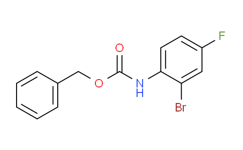 Benzyl (2-bromo-4-fluorophenyl)carbamate