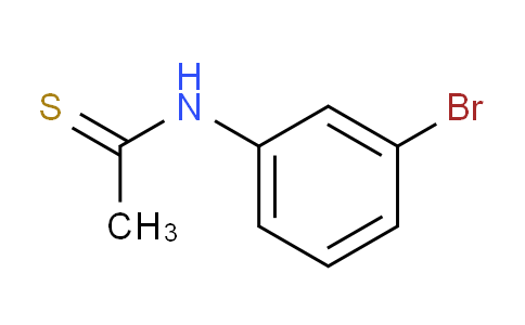 N-(3-bromophenyl)ethanethioamide
