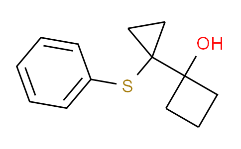 1-(1-(Phenylthio)cyclopropyl)cyclobutanol