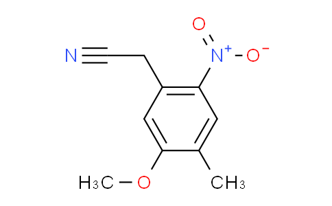 2-(5-Methoxy-4-methyl-2-nitrophenyl)acetonitrile