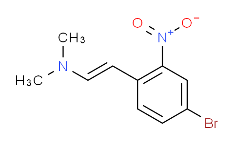 Ethenamine, 2-(4-bromo-2-nitrophenyl)-n,n-dimethyl-