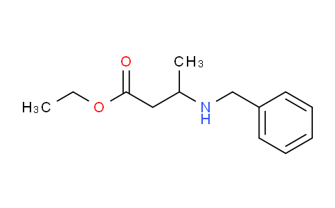 Butanoic acid, 3-[(phenylmethyl)amino]-, ethyl ester