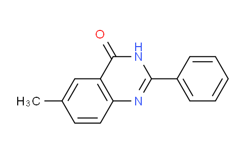 6-Methyl-2-phenylquinazolin-4(3h)-one