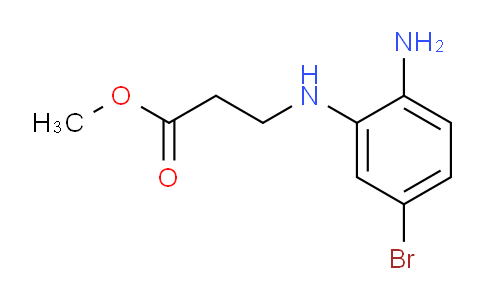 Methyl 3-((2-amino-5-bromophenyl)amino)propanoate