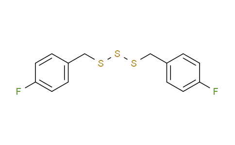 Bis[(4-fluorophenyl)methyl] trisulfide