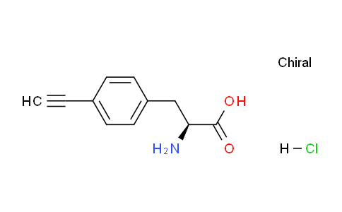(S)-2-Amino-3-(4-ethynylphenyl)propanoic acid hydrochloride