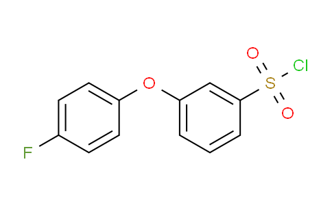 [3-(4-Fluorophenoxy)phenyl]sulfonyl chloride
