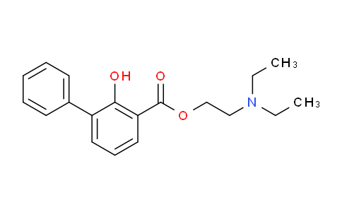 2-(Diethylamino)ethyl 2-hydroxy-[1,1'-biphenyl]-3-carboxylate