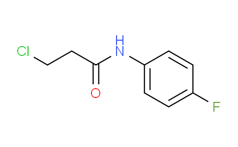 3-Chloro-n-(4-fluorophenyl)propanamide