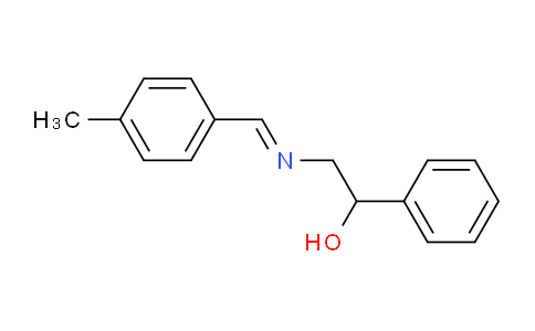 (E)-2-(4-Methylbenzylideneamino)-1-phenylethanol