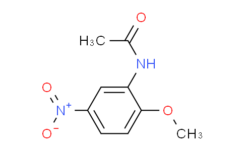 N-(2-methoxy-5-nitrophenyl) acetamide